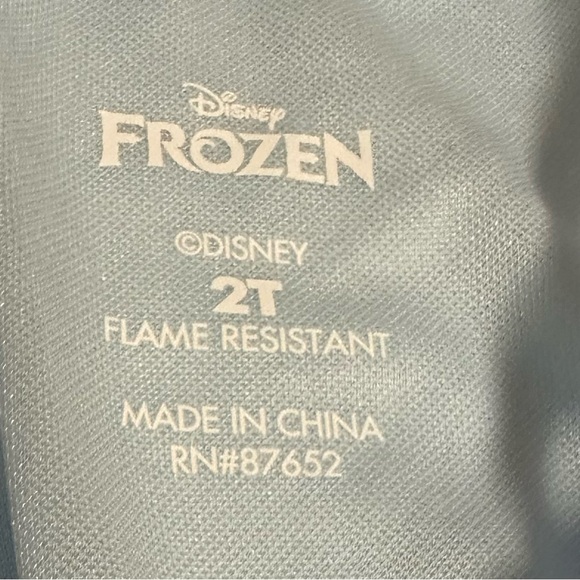 Disney Frozen Elsa Dress/Costume/NightGown - Blue NWT - Picture 6 of 6